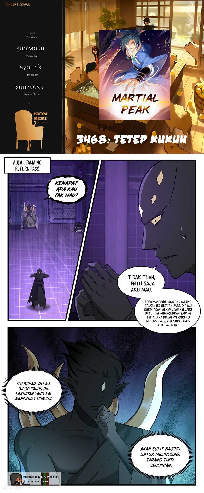 Komik Martial Peak Part 2 - Chapter 3468