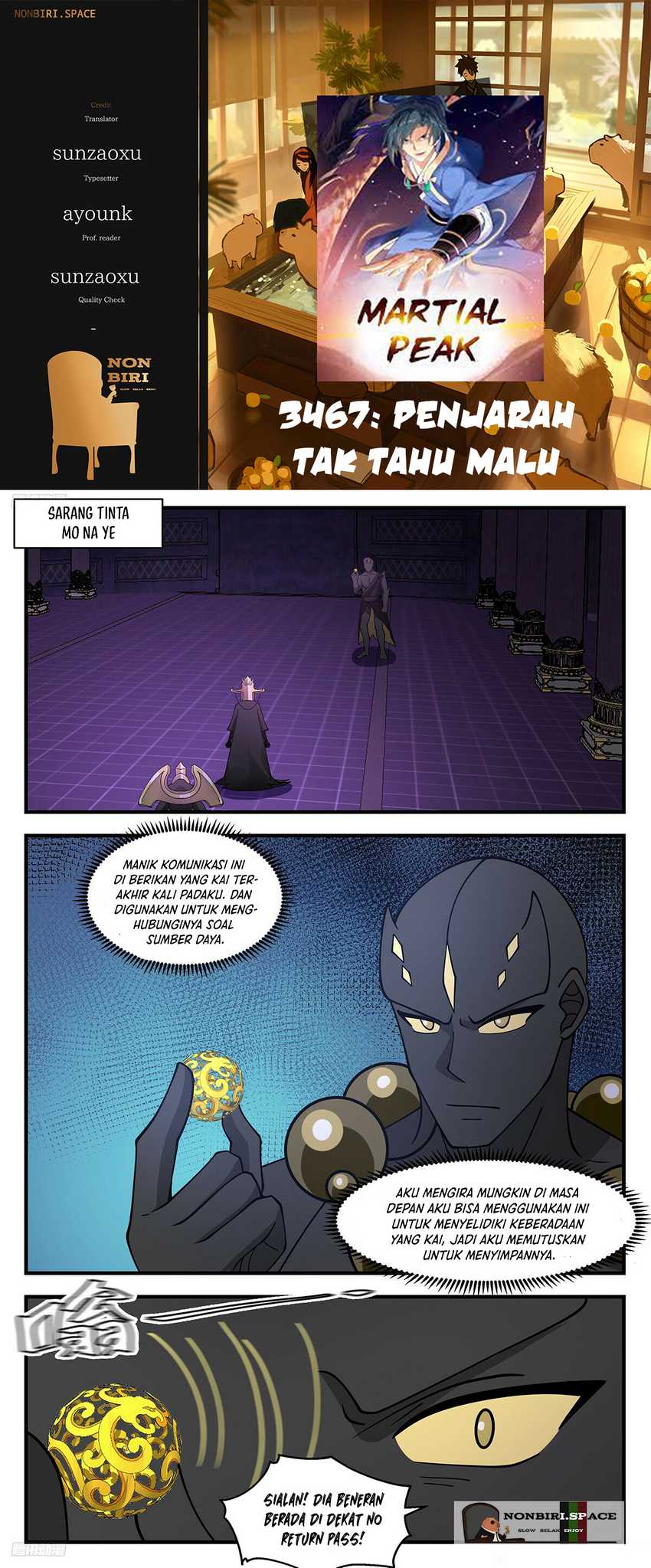 Komik Martial Peak Part 2 - Chapter 3467