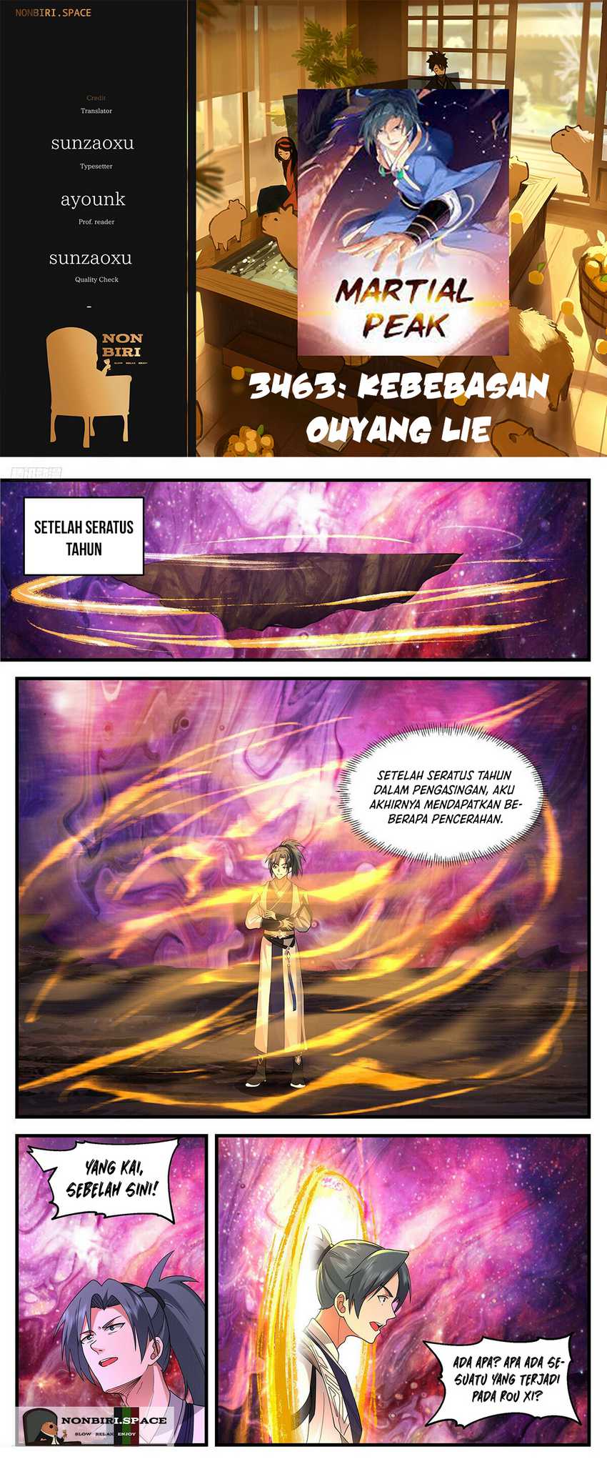 Komik Martial Peak Part 2 - Chapter 3463