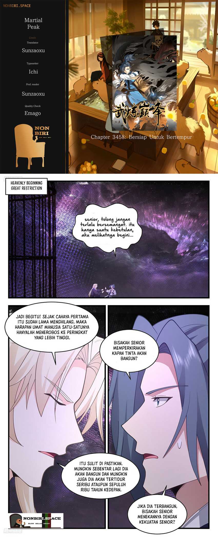 Komik Martial Peak Part 2 - Chapter 3458
