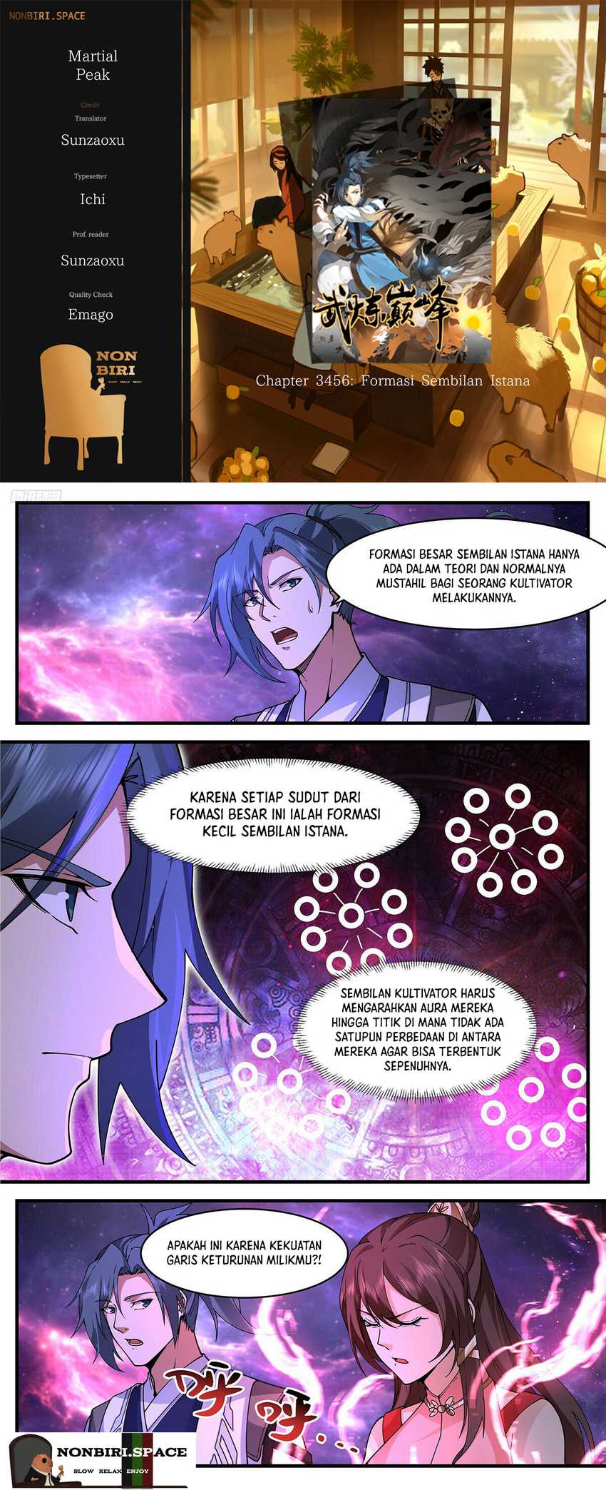 Komik Martial Peak Part 2 - Chapter 3456