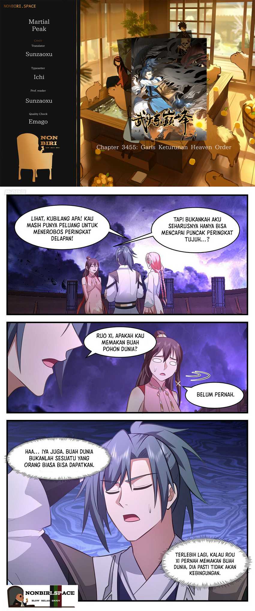 Komik Martial Peak Part 2 - Chapter 3455