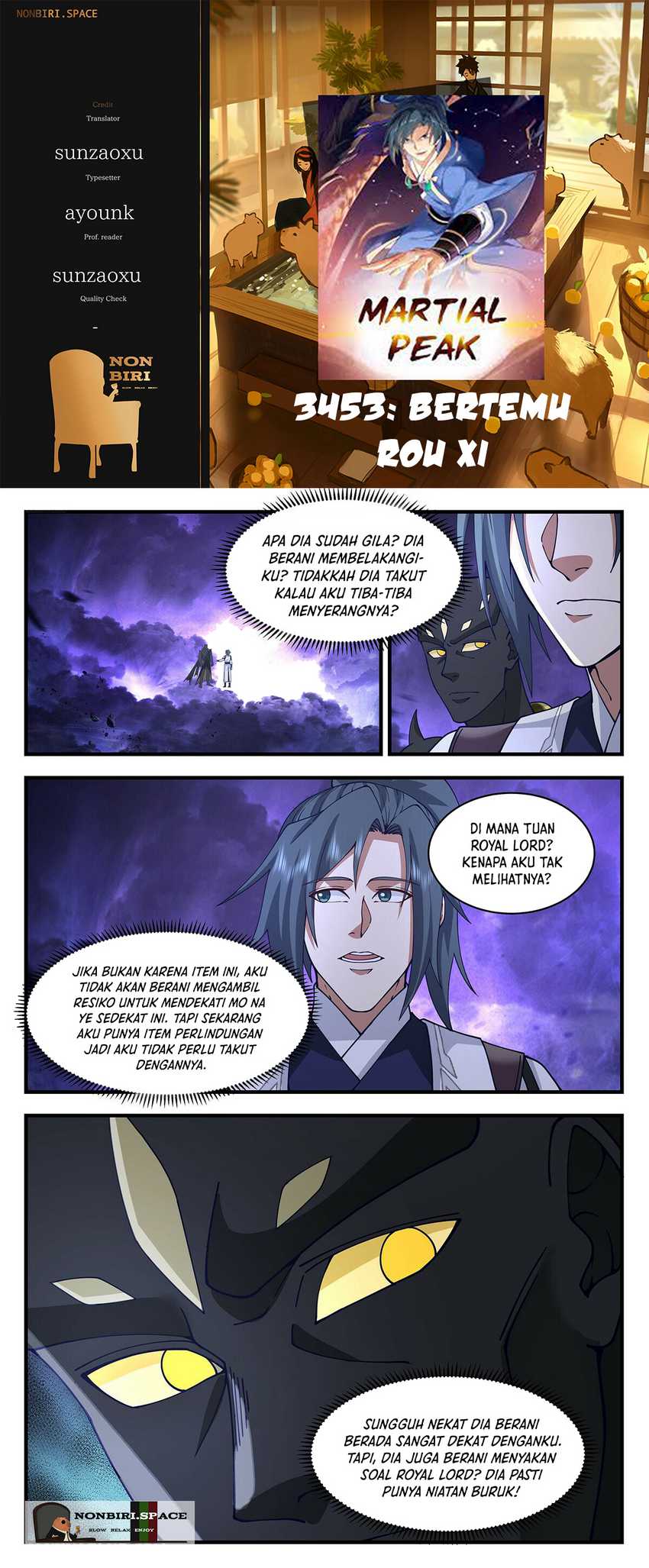 Komik Martial Peak Part 2 - Chapter 3453