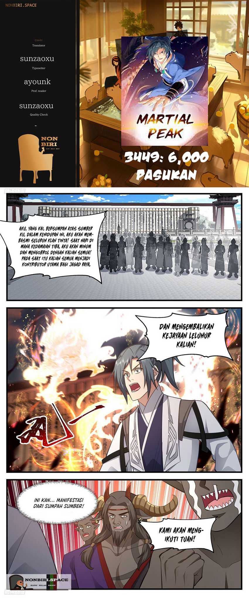 Komik Martial Peak Part 2 - Chapter 3449