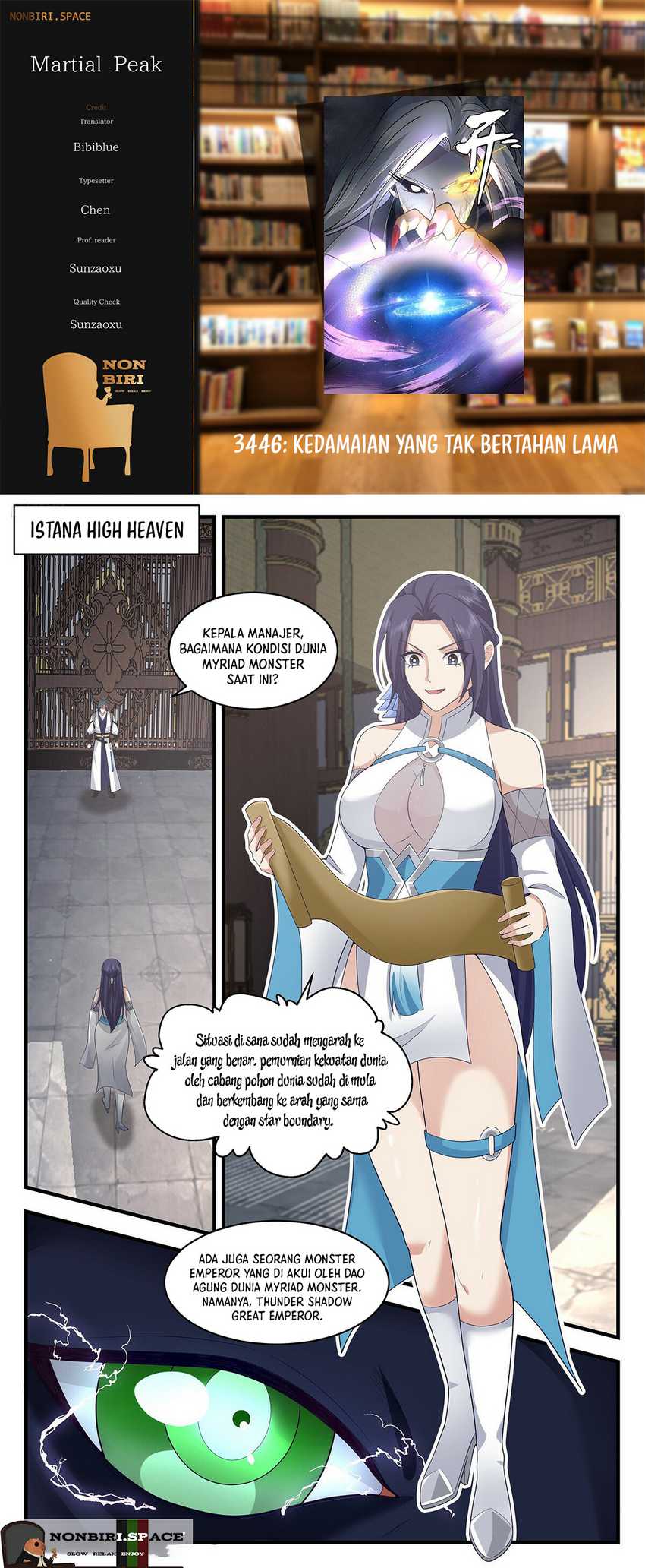 Komik Martial Peak Part 2 - Chapter 3446