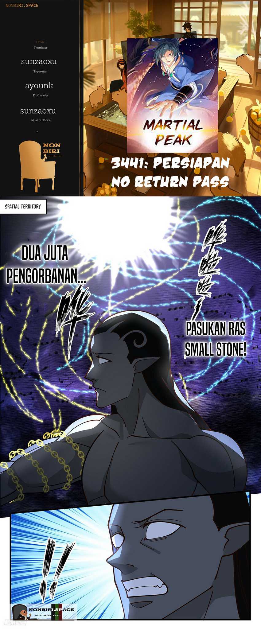 Komik Martial Peak Part 2 - Chapter 3441