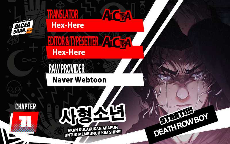Komik Death Row Boy - Chapter 71