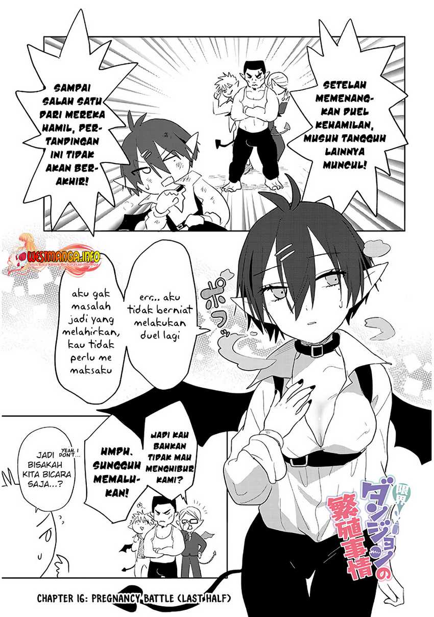 Baca Manga Genkai Dungeon no Hanshoku Jijou Chapter 16 Gambar 2