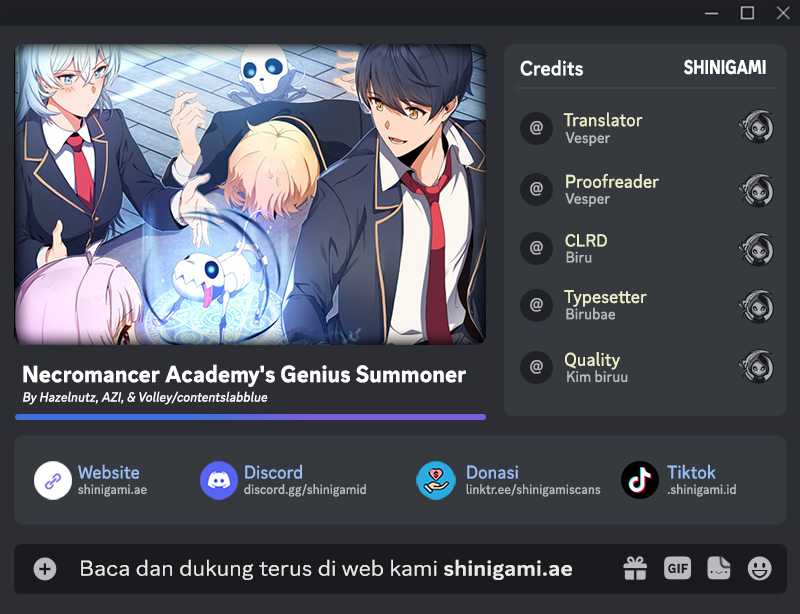 Komik Necromancer Academy’s Genius Summoner - Chapter 39