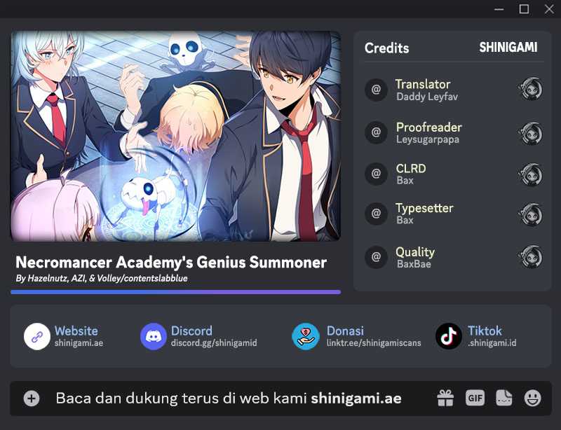 Komik Necromancer Academy’s Genius Summoner - Chapter 20