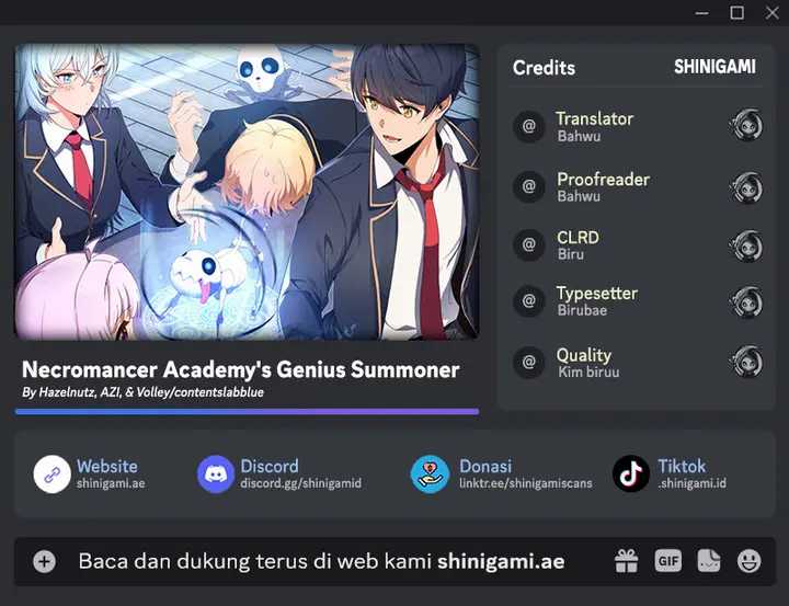 Komik Necromancer Academy’s Genius Summoner - Chapter 13