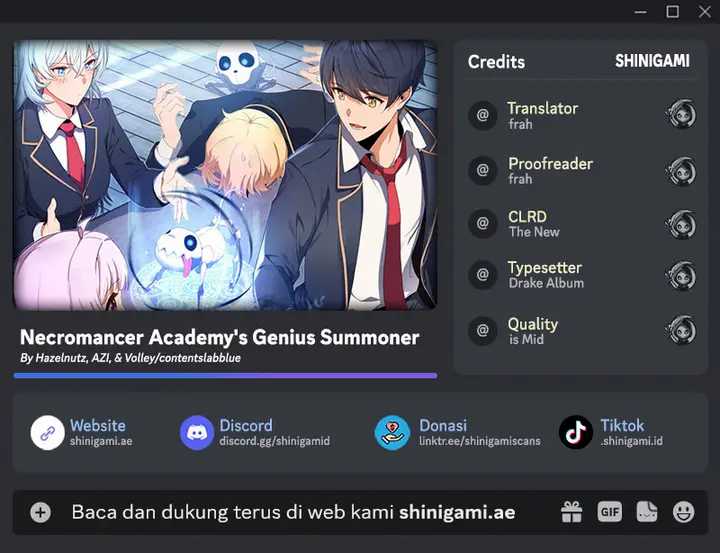 Komik Necromancer Academy’s Genius Summoner - Chapter 10