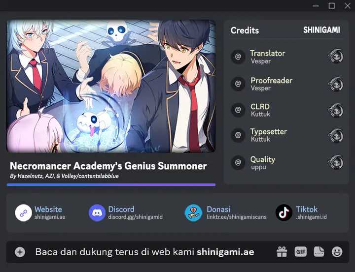 Komik Necromancer Academy’s Genius Summoner - Chapter 06
