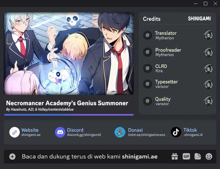 Komik Necromancer Academy’s Genius Summoner - Chapter 03