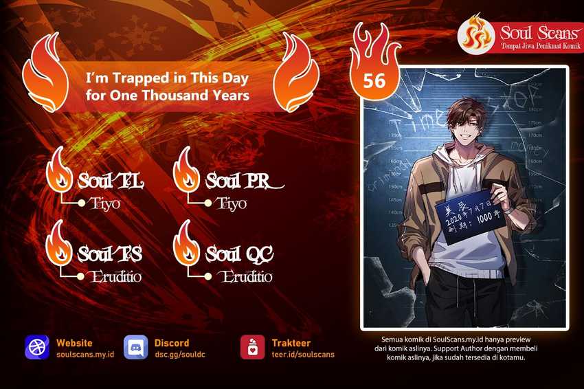 Komik I’m Trapped in This Day for One Thousand Years - Chapter 56