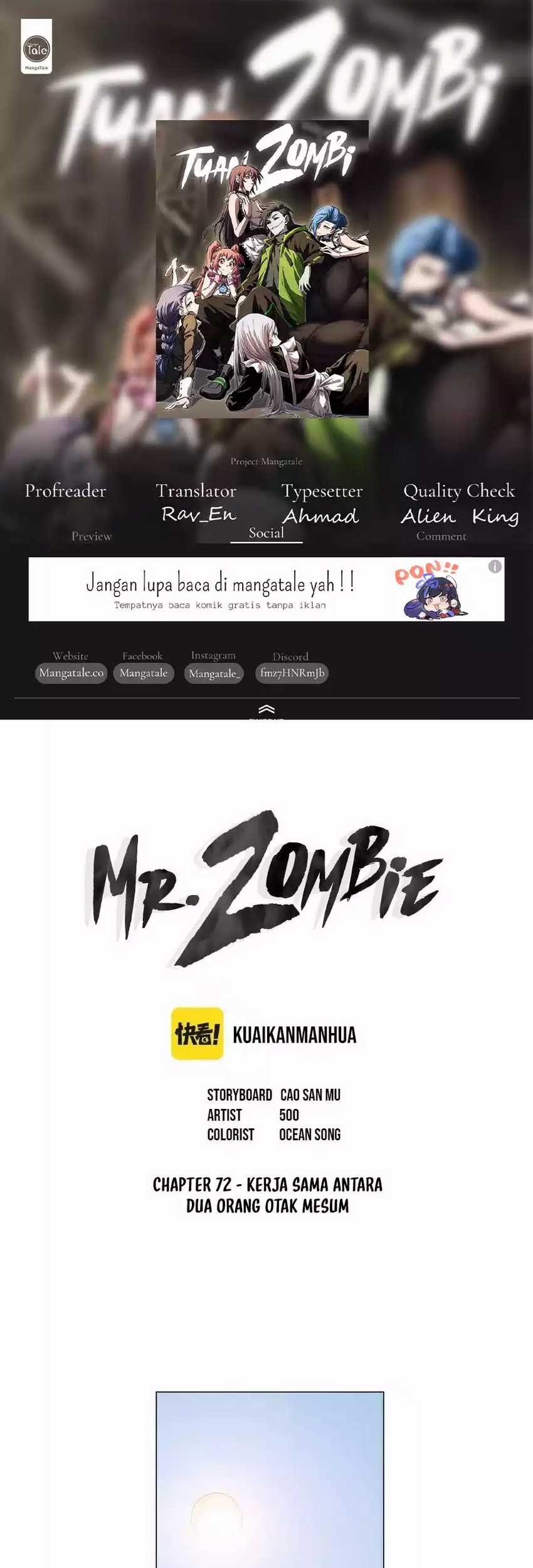 Komik Mr. Zombie - Chapter 72