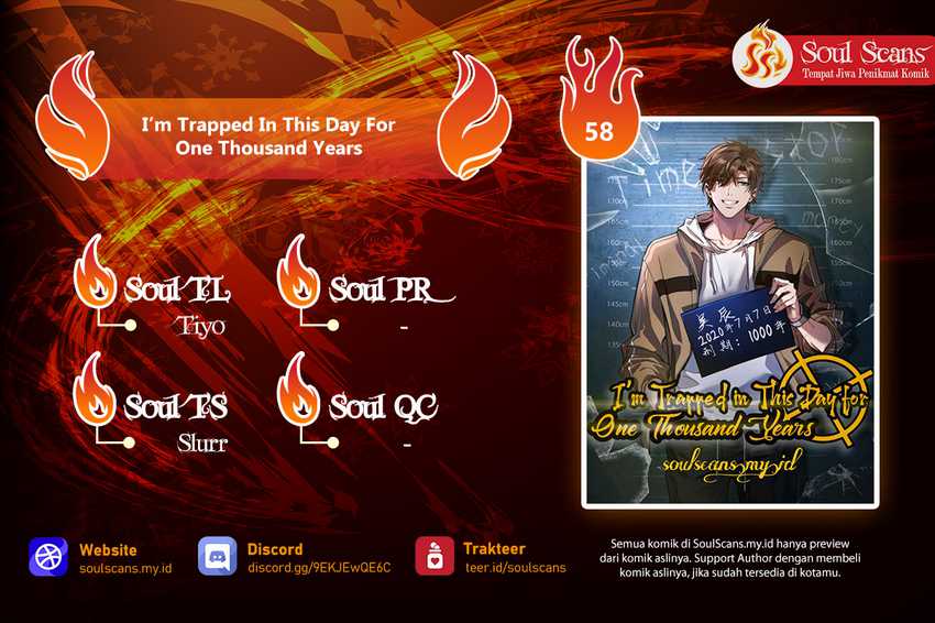 Komik I’m Trapped in This Day for One Thousand Years - Chapter 58