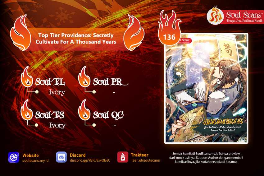 Komik Top Tier Providence: Secretly Cultivate for a Thousand Years - Chapter 136