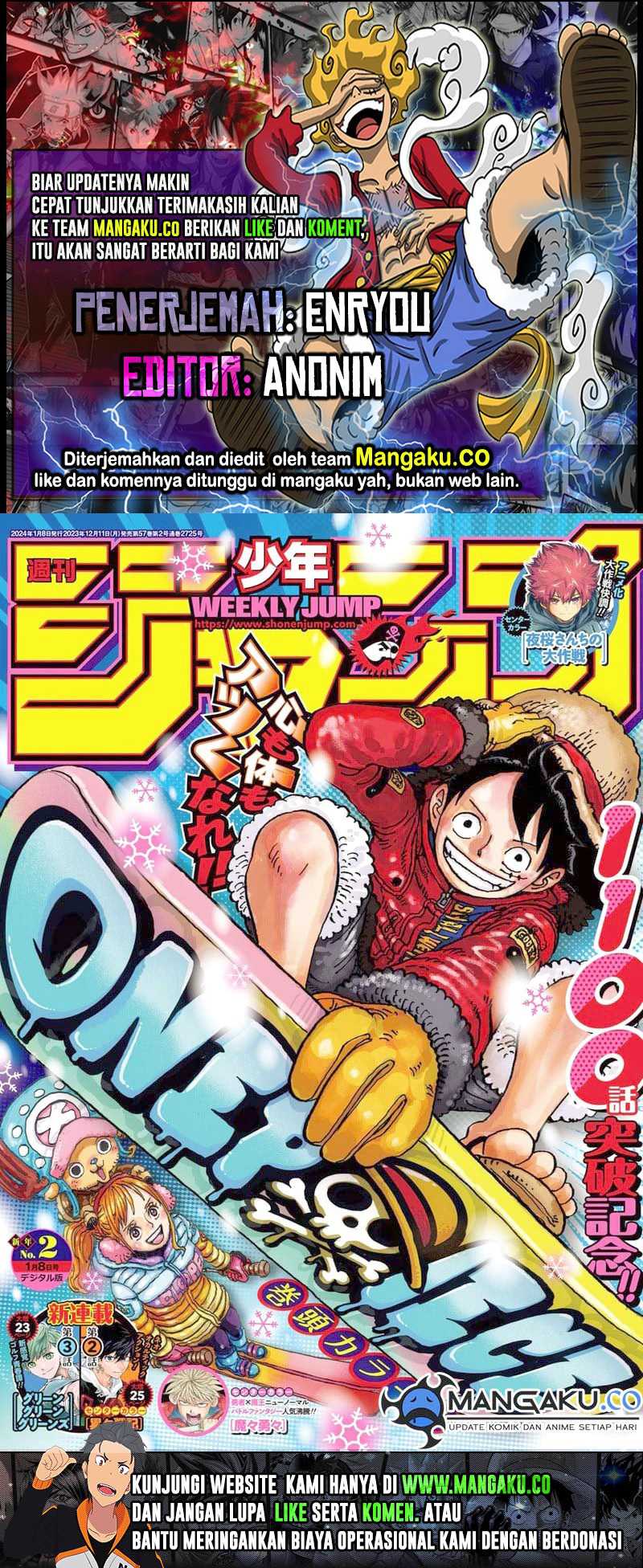 Komik One Piece - Chapter 1101