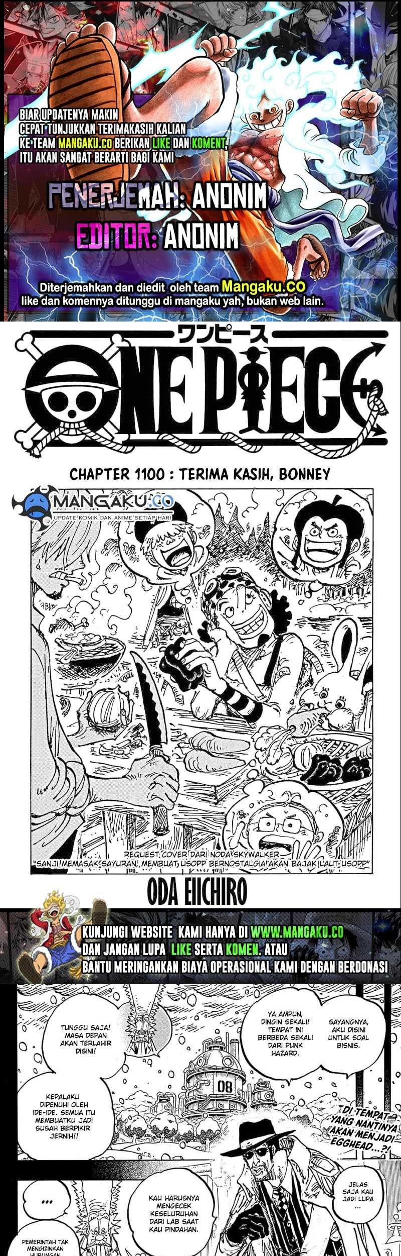 Komik One Piece - Chapter 1100