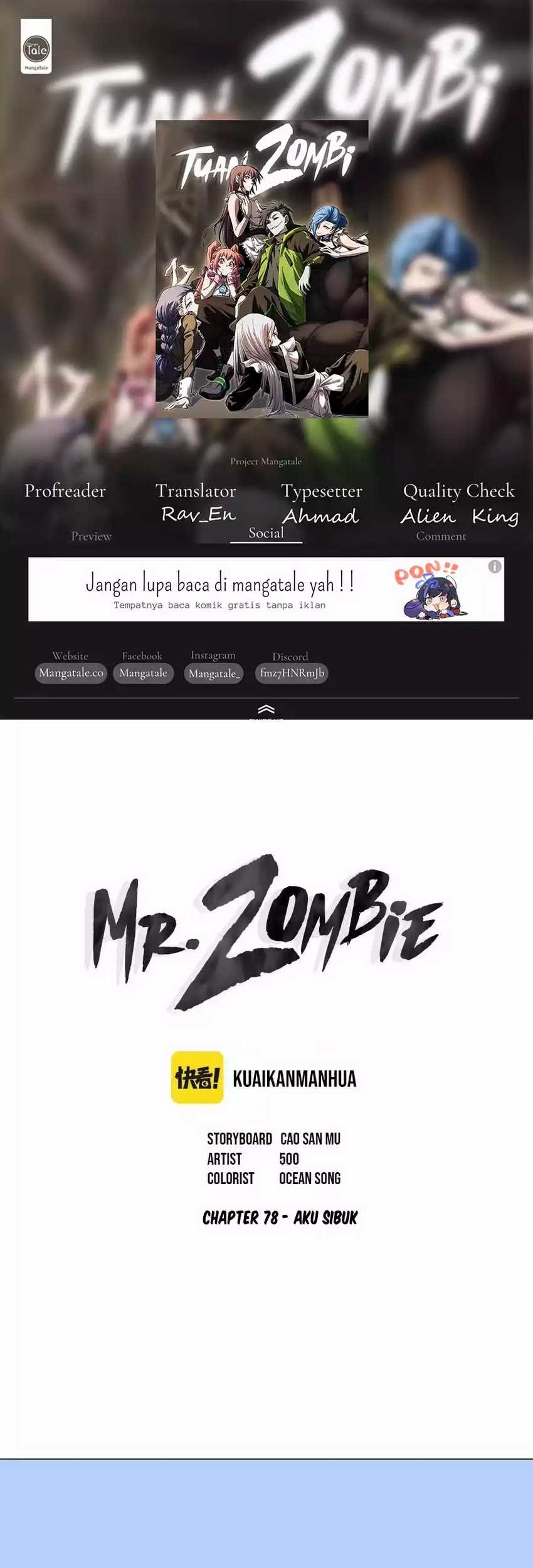 Komik Mr. Zombie - Chapter 78