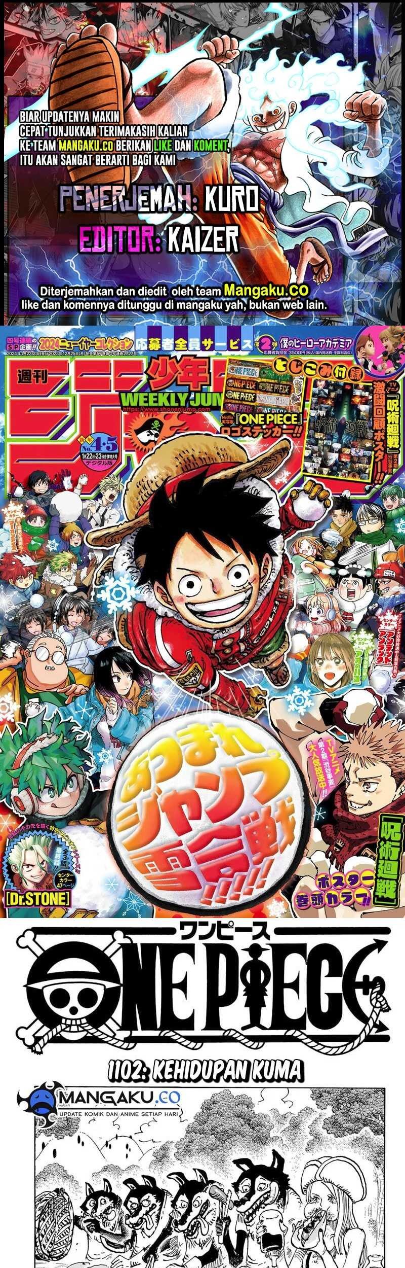 Komik One Piece - Chapter 1102