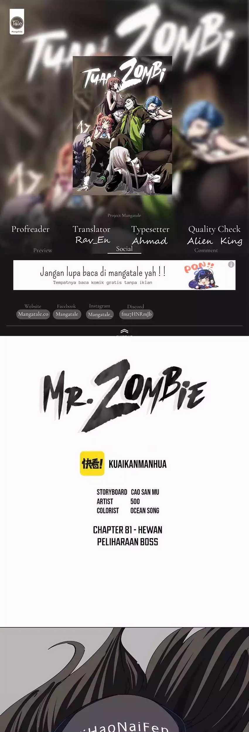 Komik Mr. Zombie - Chapter 81