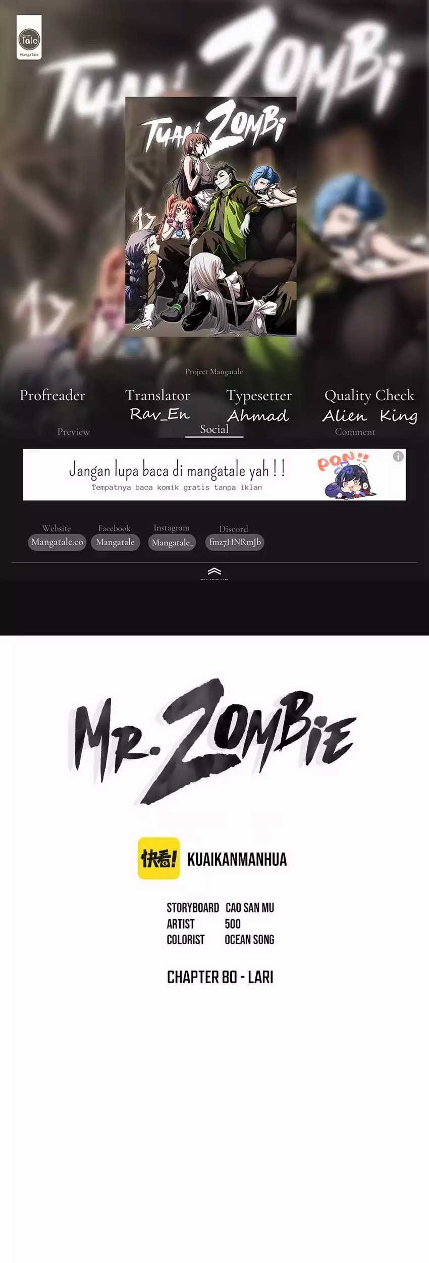Komik Mr. Zombie - Chapter 80