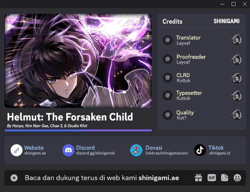 Komik Helmut: The Forsaken Child - Chapter 50