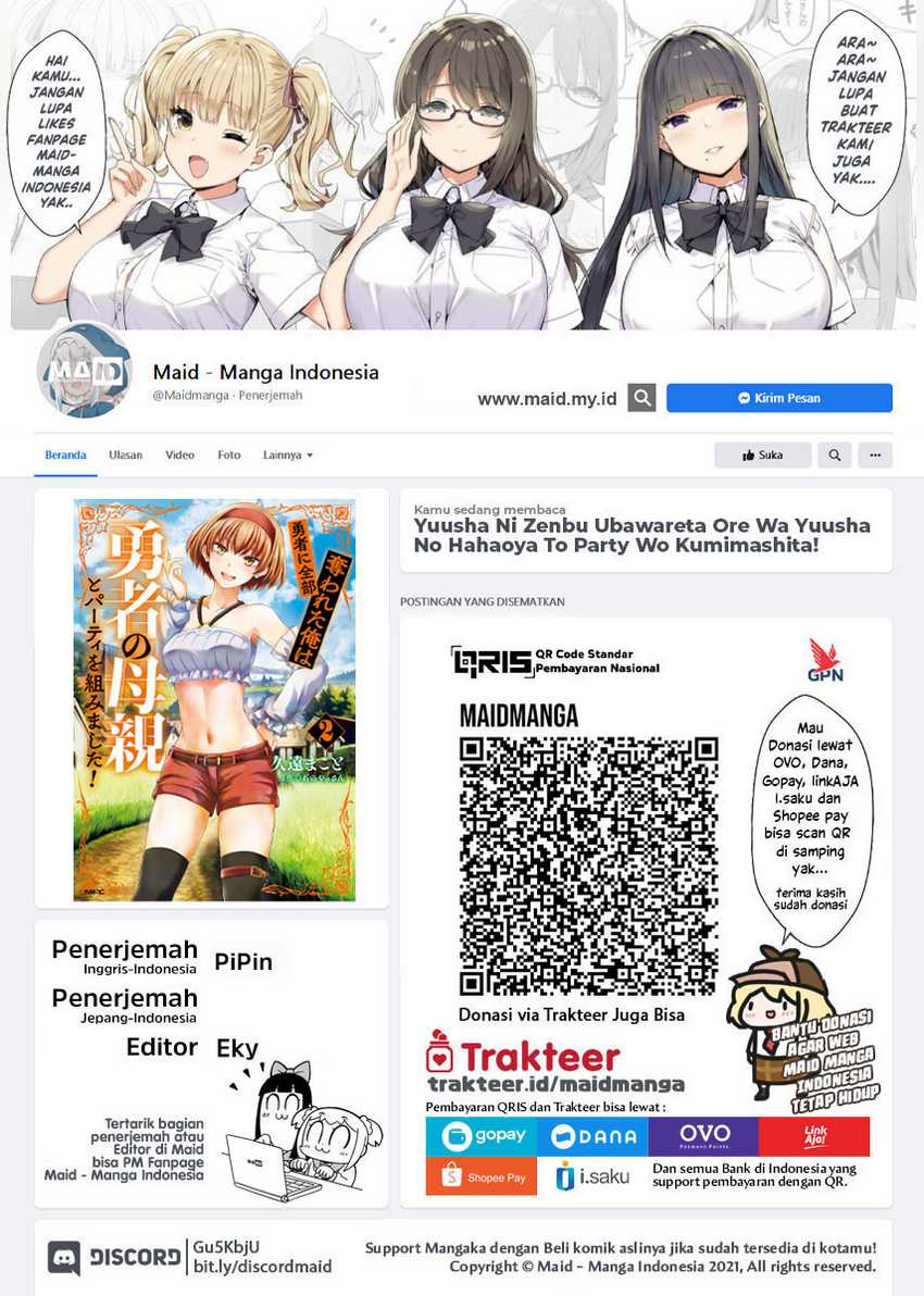 Baca Manga Yuusha ni Zenbu Ubawareta Ore wa Yuusha no Hahaoya to Party wo Kumimashita! Chapter 11 Gambar 2