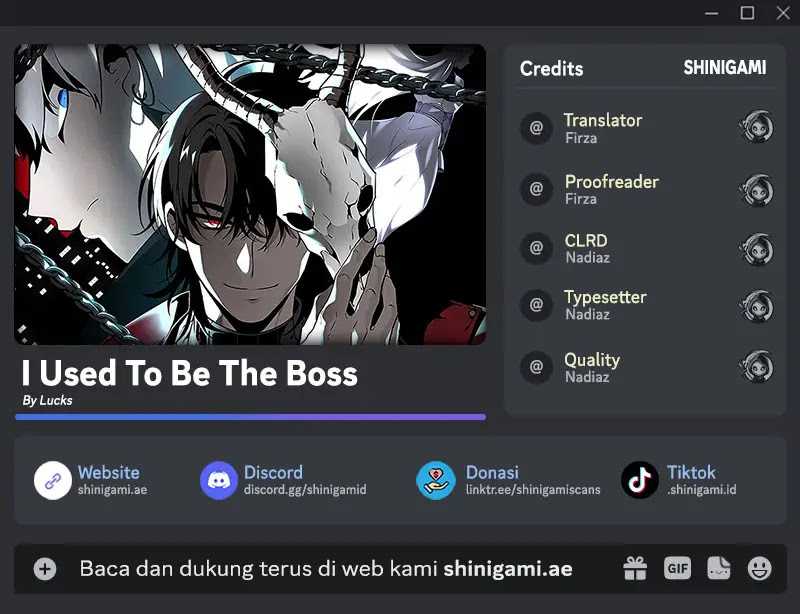 Komik I Used To Be The Boss - Chapter 58