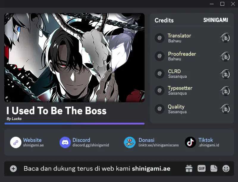 Komik I Used To Be The Boss - Chapter 56