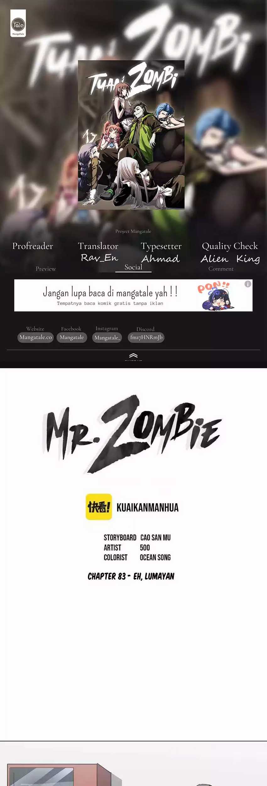Komik Mr. Zombie - Chapter 83