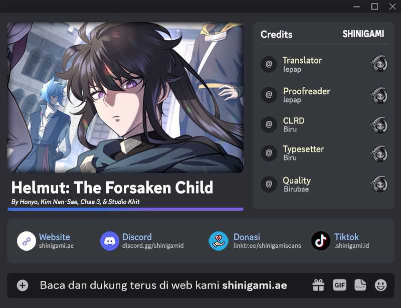 Komik Helmut: The Forsaken Child - Chapter 52