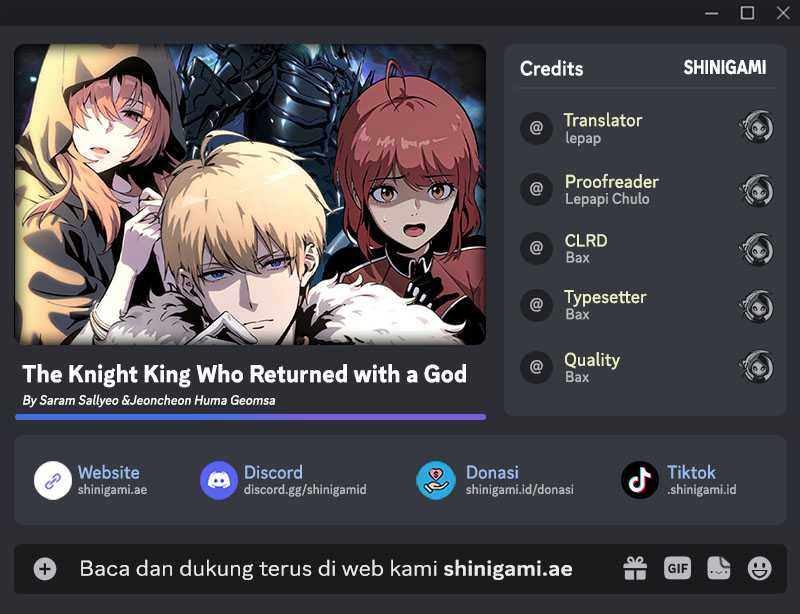 Komik The Knight King Who Returned with a God - Chapter 44