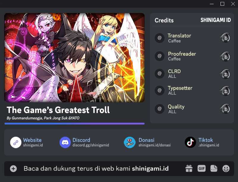 Komik The Game’s Greatest Troll - Chapter 68