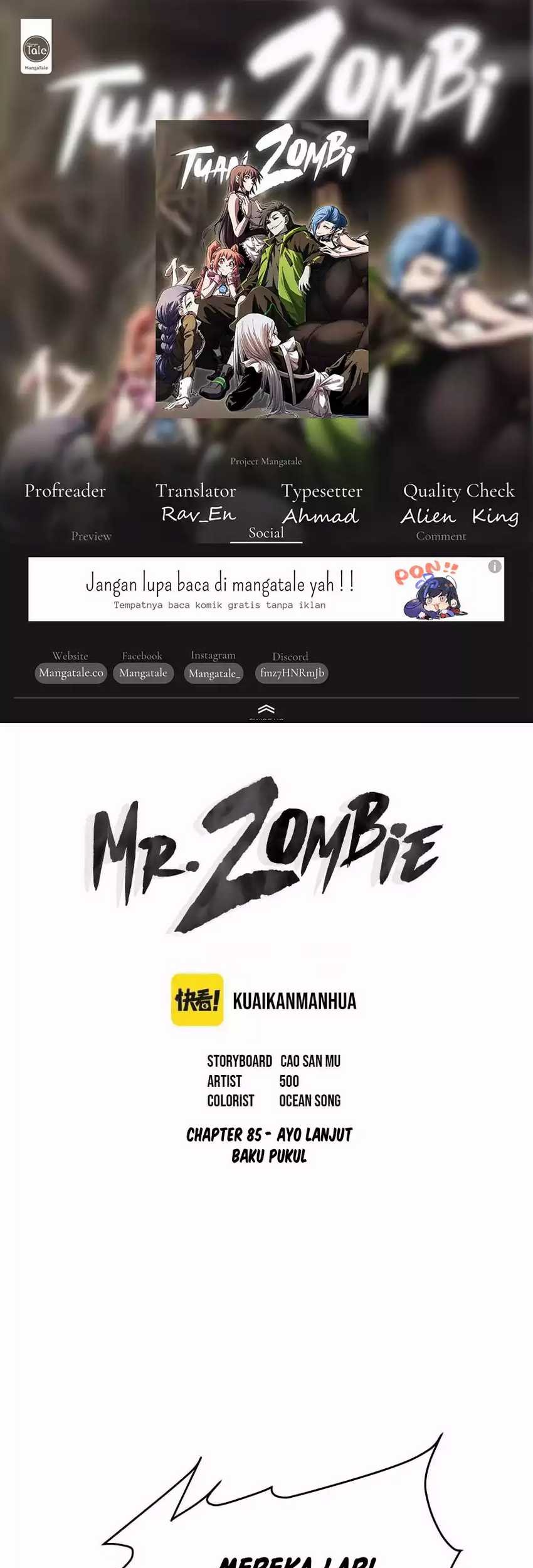 Komik Mr. Zombie - Chapter 85