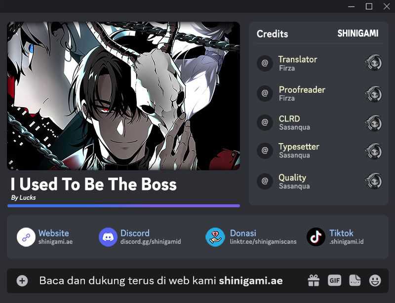 Komik I Used To Be The Boss - Chapter 61