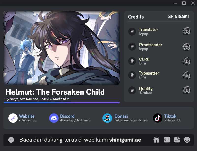 Komik Helmut: The Forsaken Child - Chapter 57
