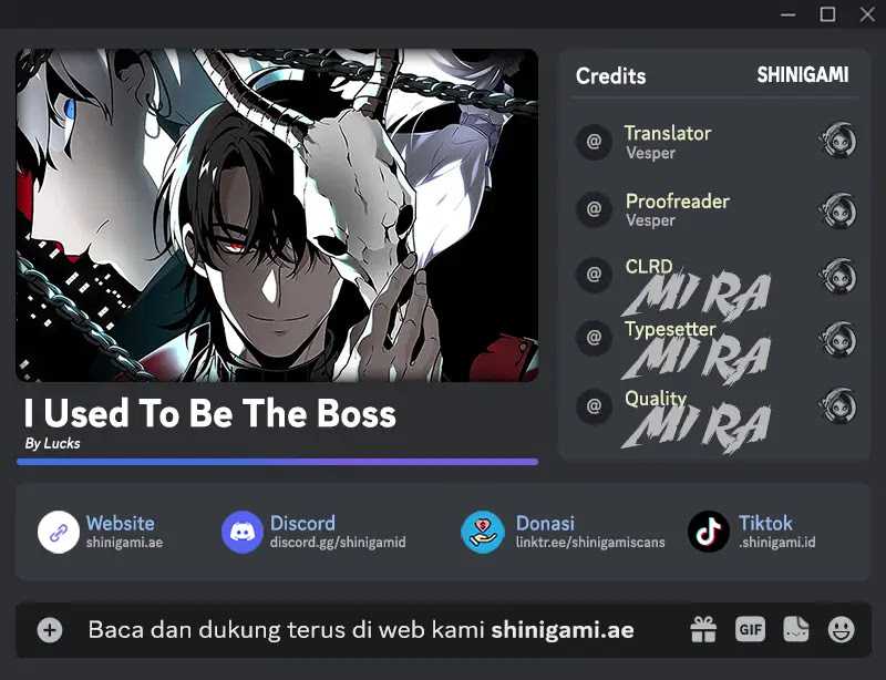 Komik I Used To Be The Boss - Chapter 62