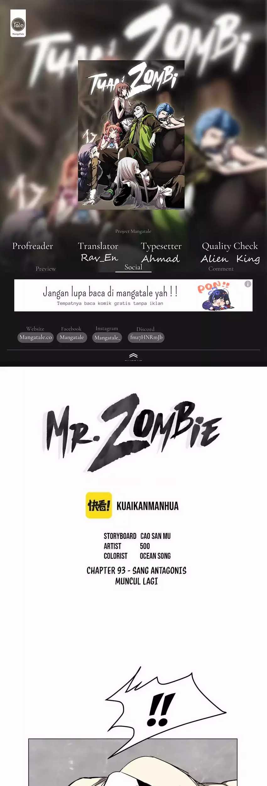 Komik Mr. Zombie - Chapter 93