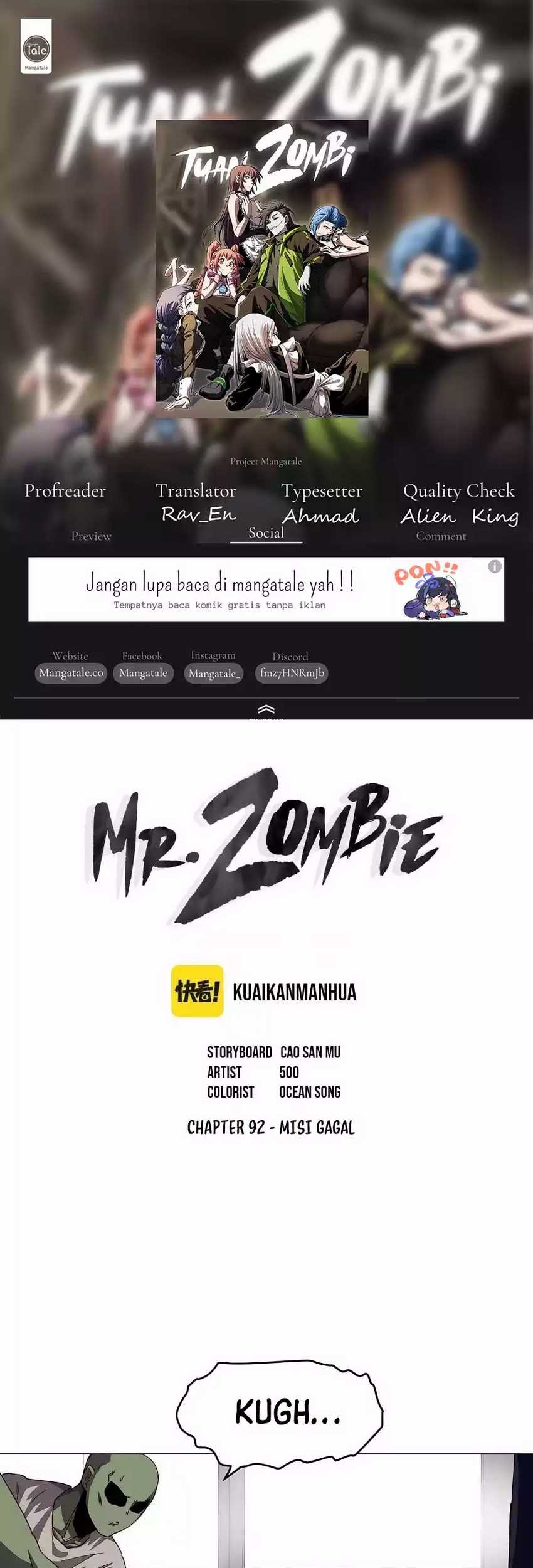 Komik Mr. Zombie - Chapter 92