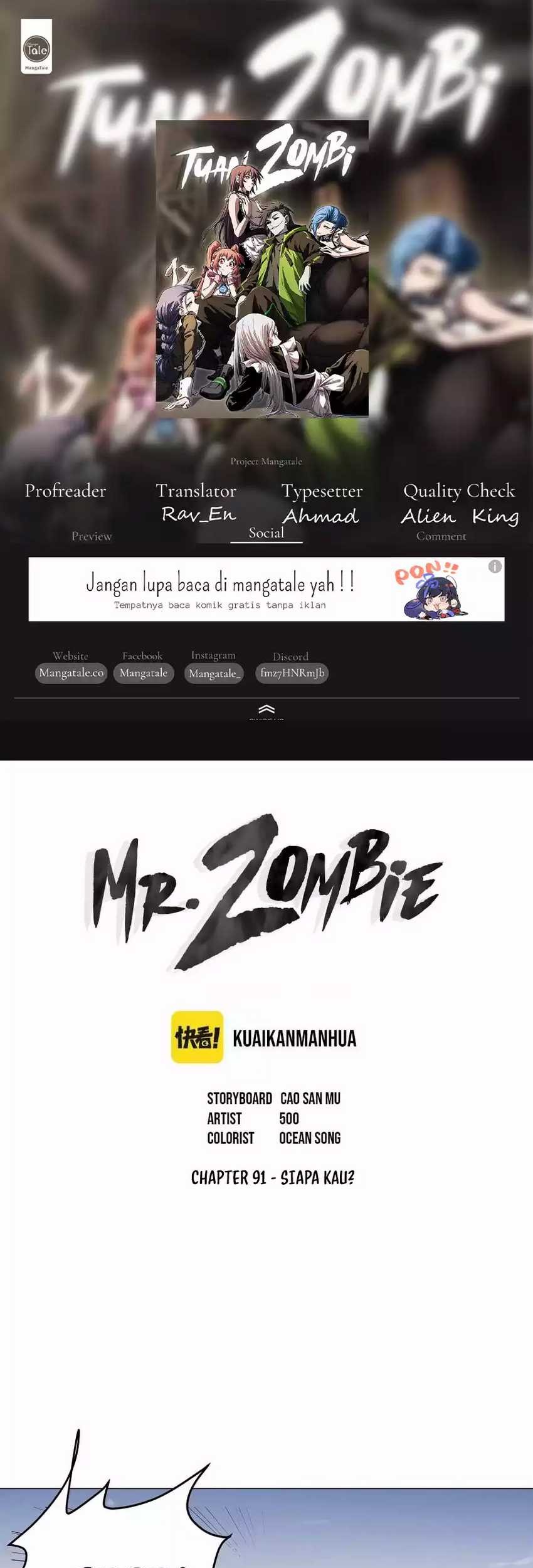 Komik Mr. Zombie - Chapter 91