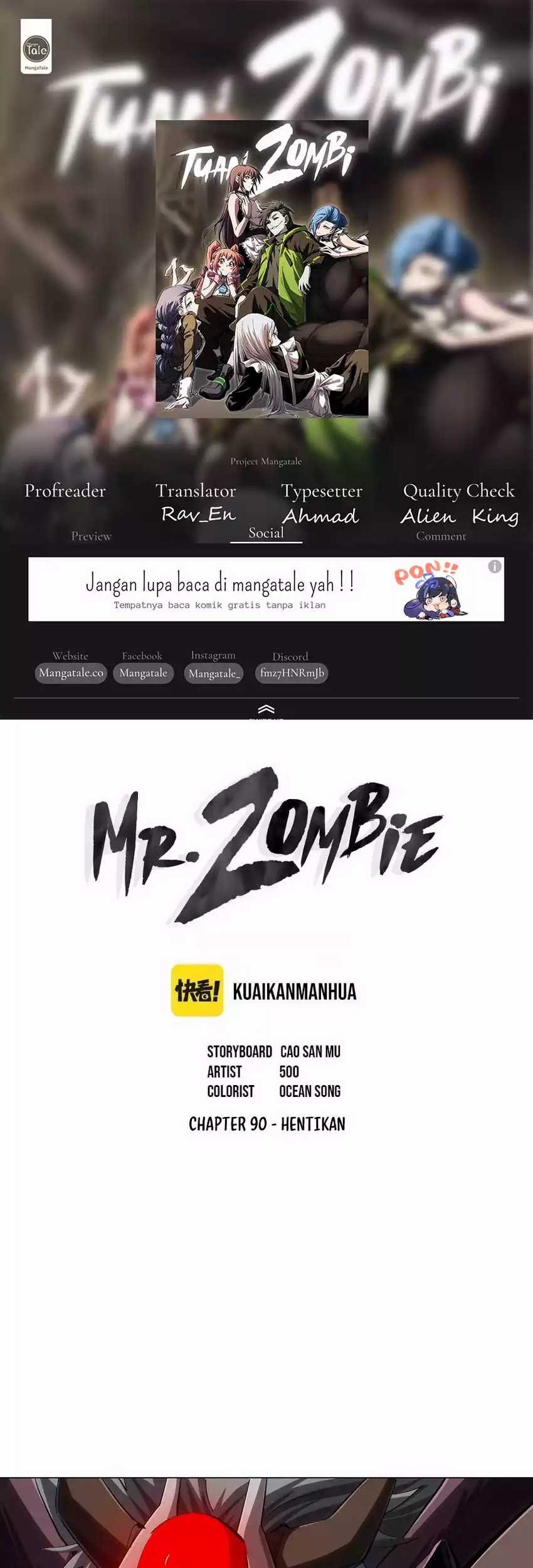 Komik Mr. Zombie - Chapter 90