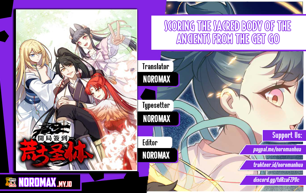 Komik Scoring the Sacred Body of the Ancients from the Get-go - Chapter 01