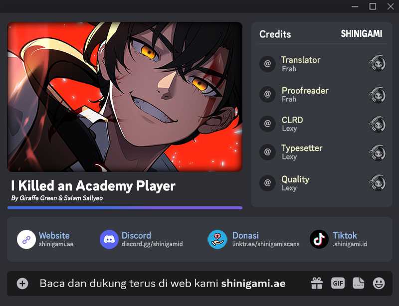 Komik I Killed An Academy Player - Chapter 03