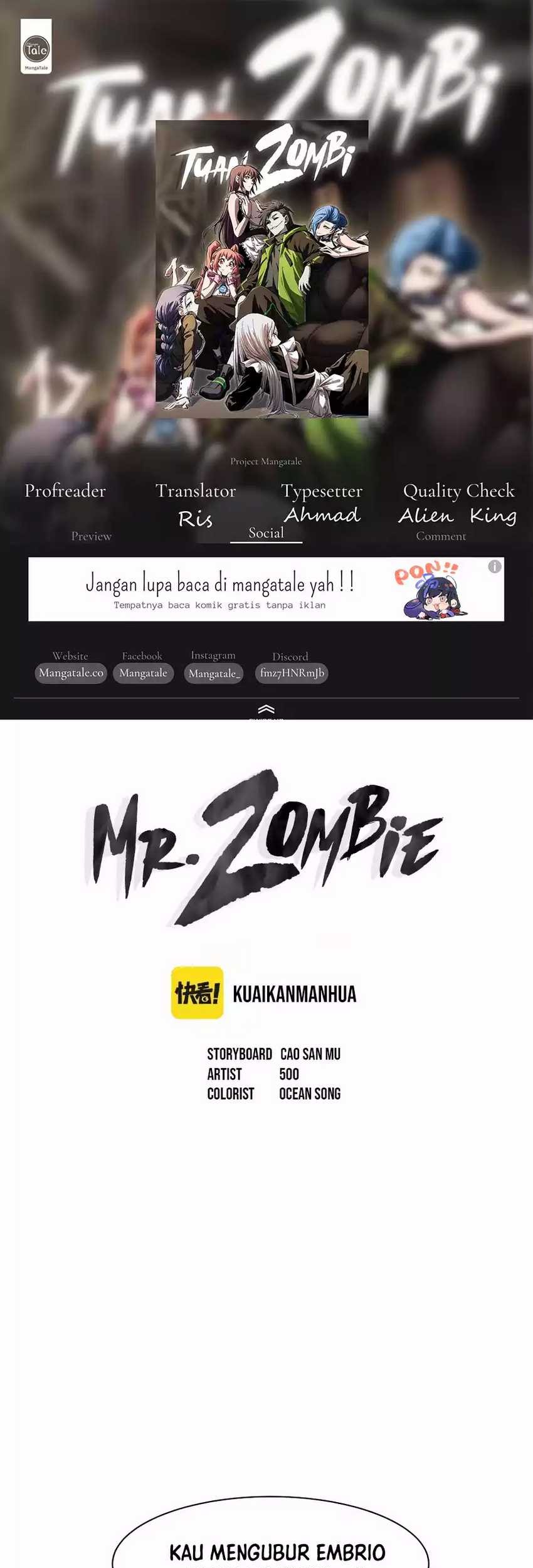 Komik Mr. Zombie - Chapter 95