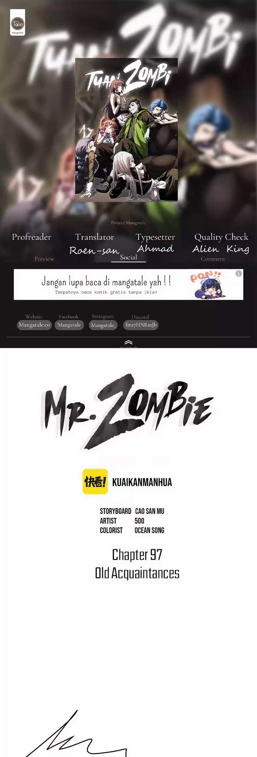 Komik Mr. Zombie - Chapter 97
