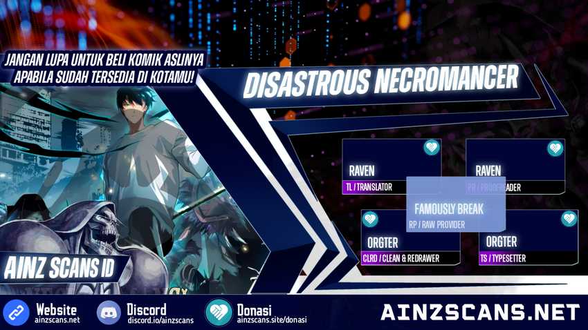 Komik Disastrous Necromancer - Chapter 72