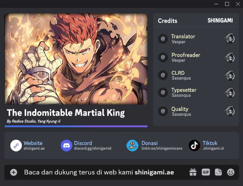 Komik The Indomitable Martial King - Chapter 06